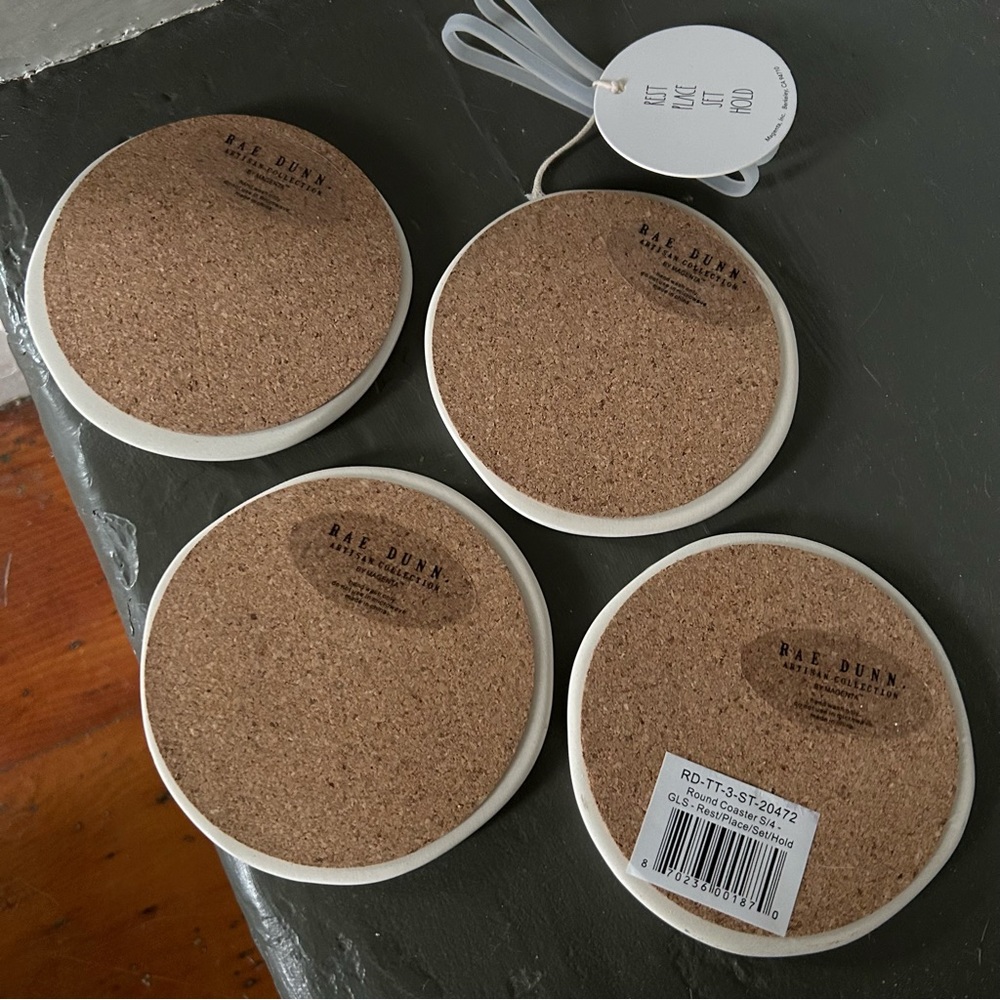 Rae Dunn Coasters - Picture 7 of 7